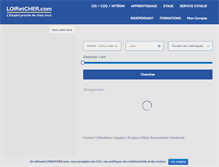 Tablet Screenshot of loiretcher.com